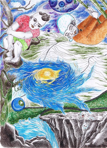 Y11 
Mix media on art paper
39.5X47.5cm