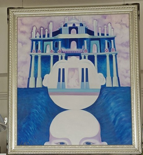 Oil on canvas: Mirror Sea Kitchen
Dimensions: 73 x 84 cm
Status: Inquire for price
Email: lijosilvei@gmail.com
WeChat: BlueSeaArts


