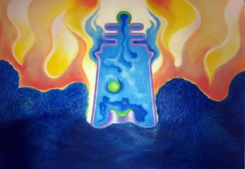 Oil on canvas: Light of Hope – Spring Radiance
Dimensions: 66 x 45 cm
Status: Privately collected

