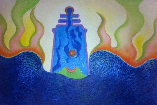 Oil on canvas: Light of Hope – Summer Radiance
Dimensions: 66 x 45 cm
Status: Privately collected

