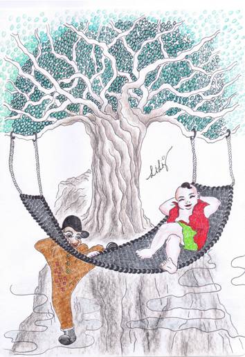 Y13 
Mix media on art paper
39.5X47.5cm