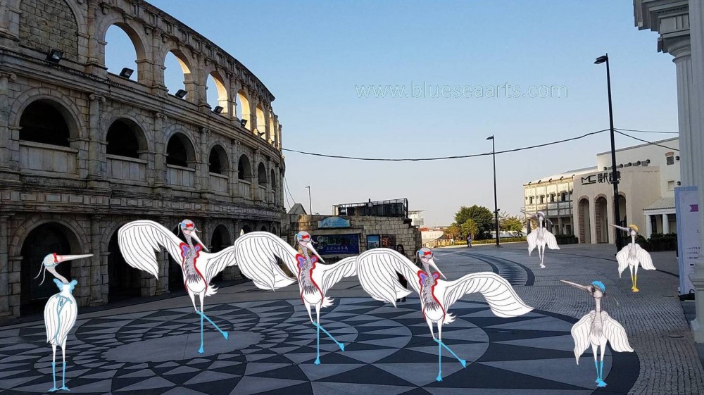 2017 / Happy Egretta / Scene design4 / LiLi
