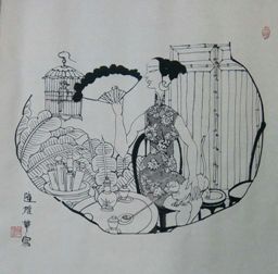 Ink / Image Source: Professor Lu WeiHua