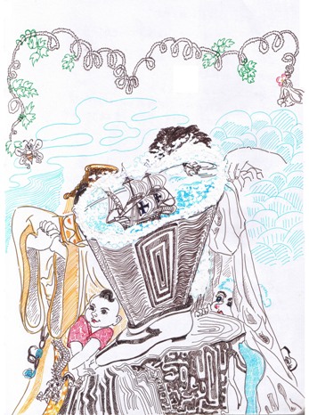 Y7
Mix media on art paper
39.5X47.5cm